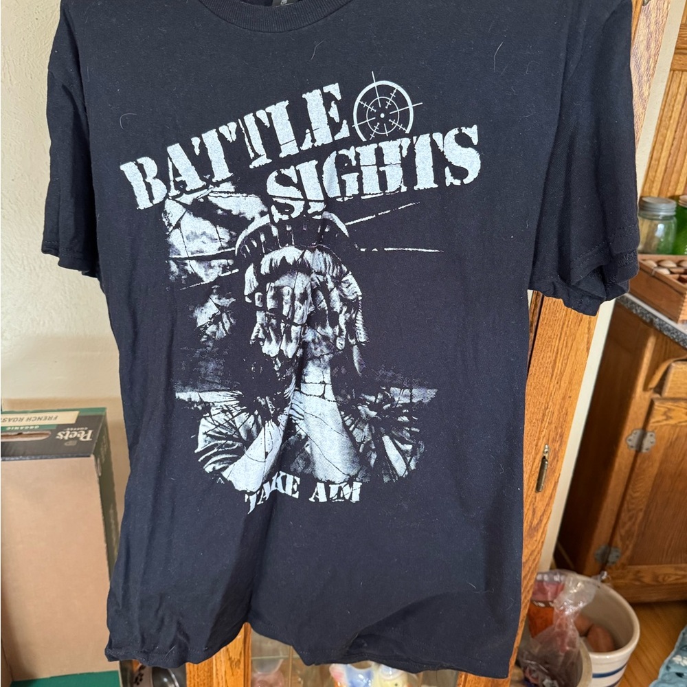 Gildan Black Heavy Cotton T-Shirt